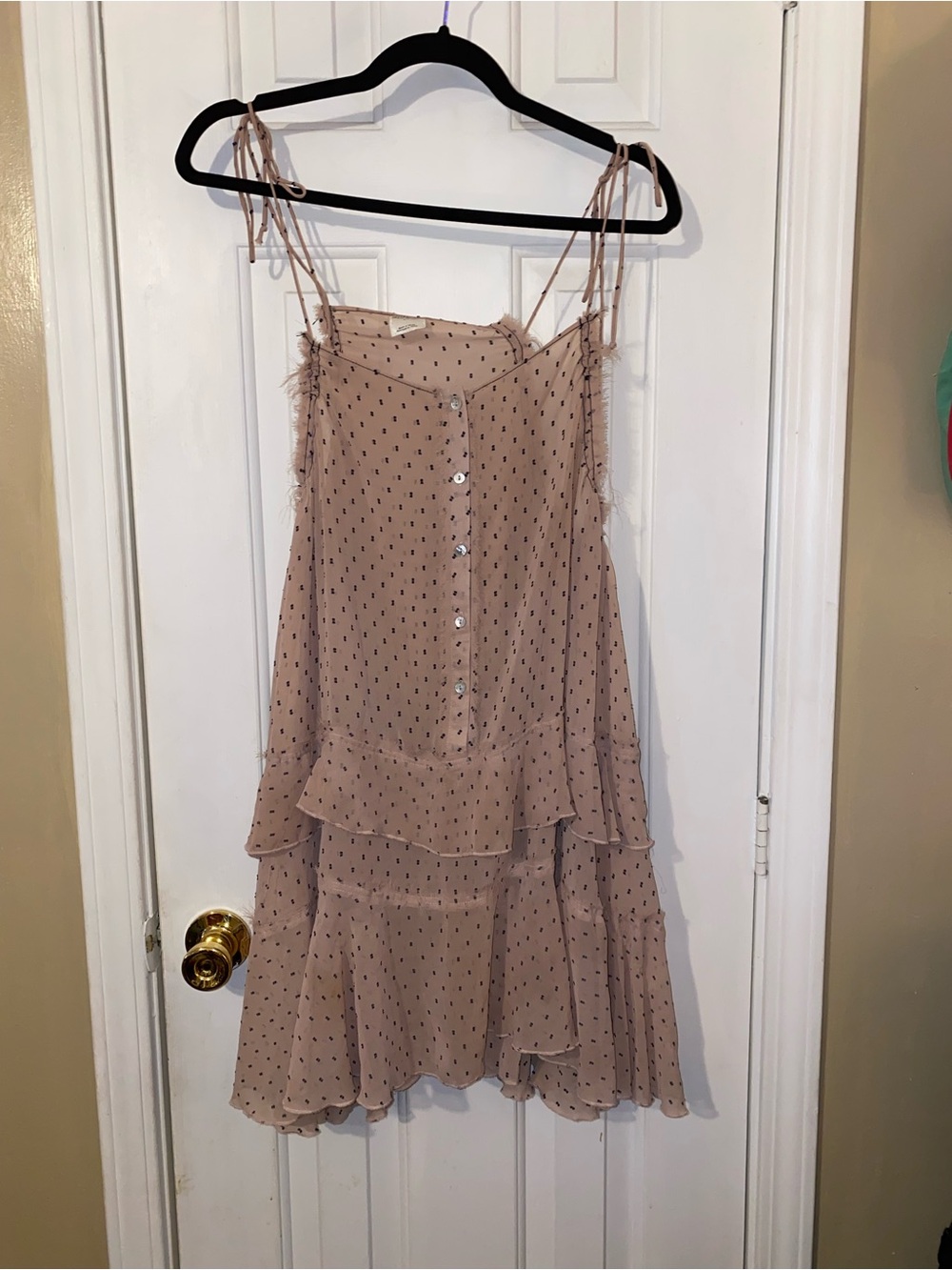 Free People French Dot Slip
